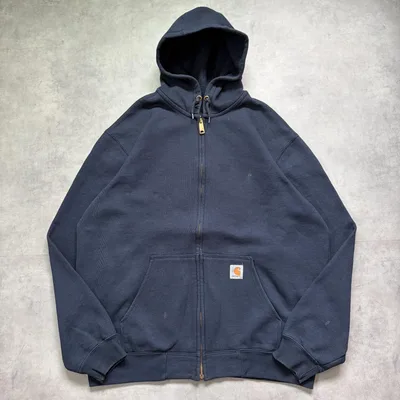 CARHARTT カーハート ジップパーカー アクティブ L 紺 23464
