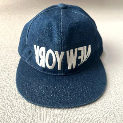 New York デニム キャップ