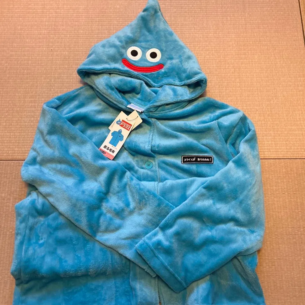 新品 ドラゴンクエスト スライム 着る毛布 レディース M-L