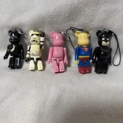 BE@RBRICK ベアブリック ストラップ 5体セット