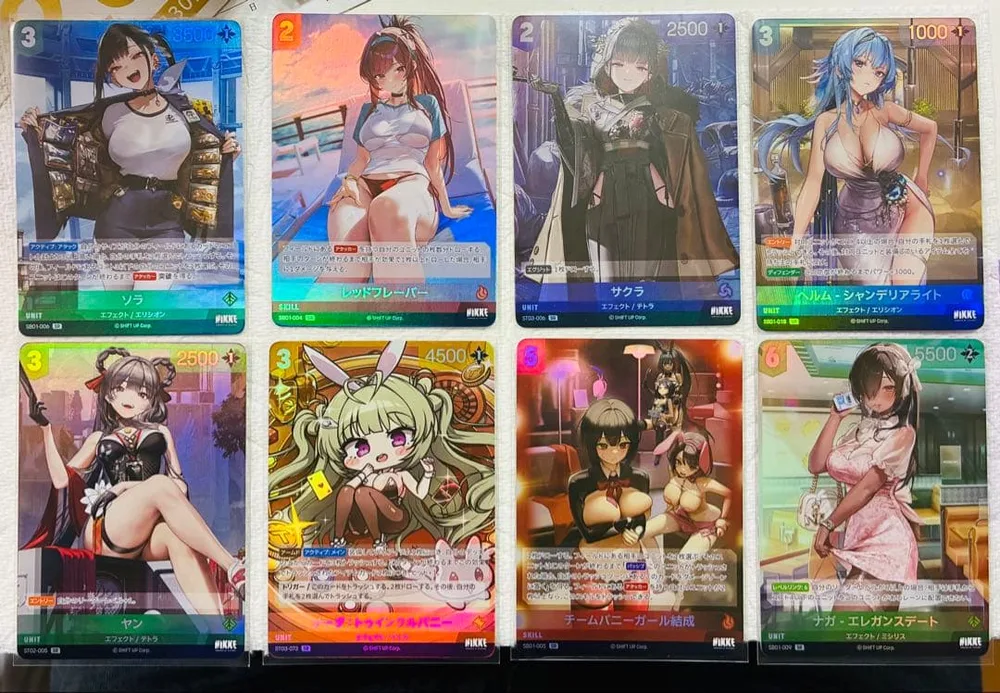 NIKKE トレーディングカード 8枚セット