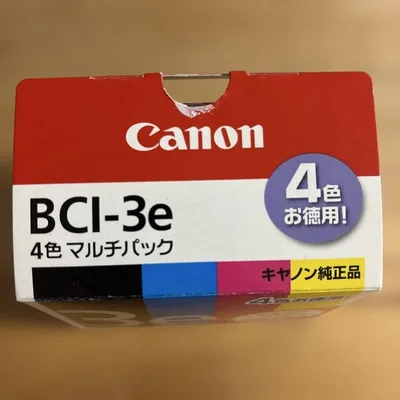 Canon BCI-3e 4色マルチパック 純正インク