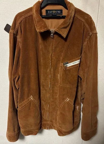 00s FAT corduroy jacket brown