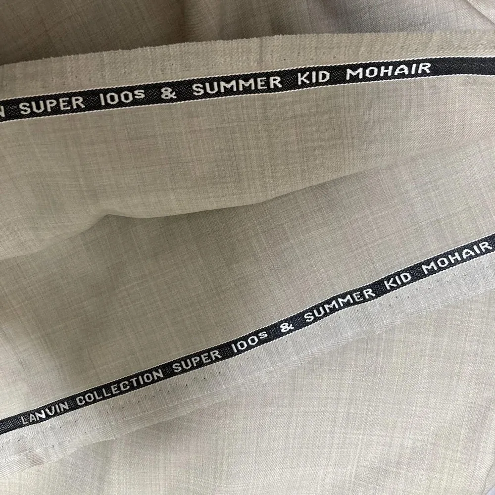 LANVIN COLLECTION 生地 SUPER 100S wool100%