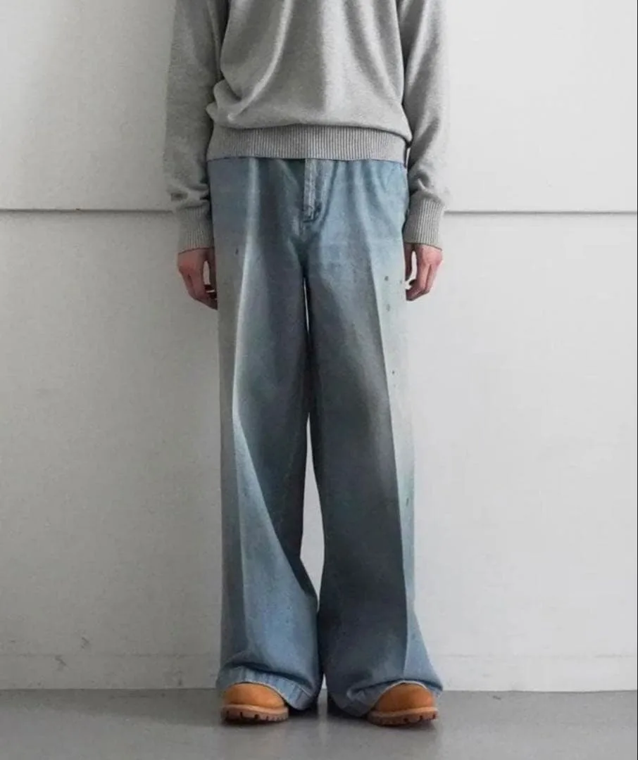 NEONSIGN Drill Wide Denim Pants v1.6 46