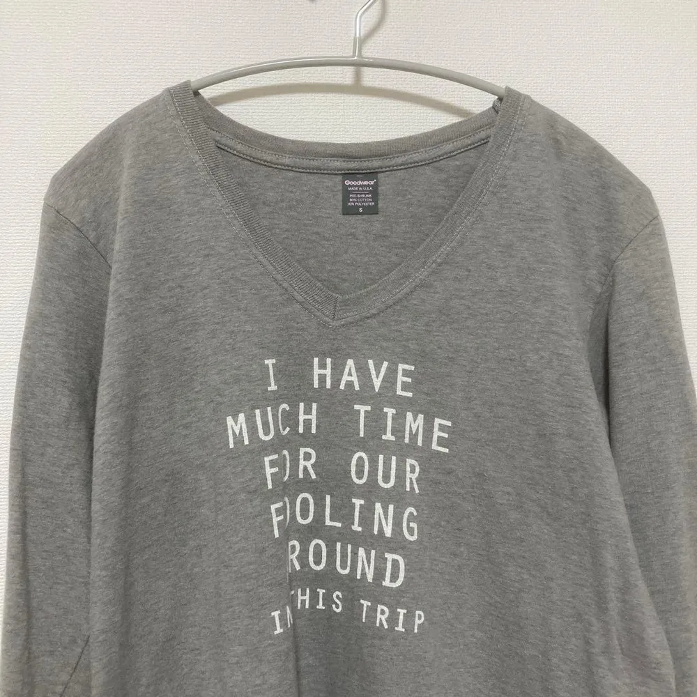 Goodwear Vネック 長袖カットソー