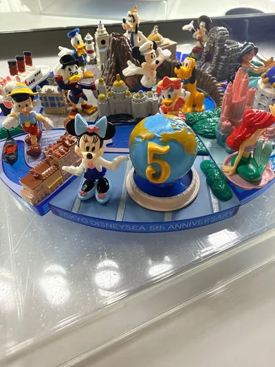 東京ディズニーシー 5周年 フィギュアセット