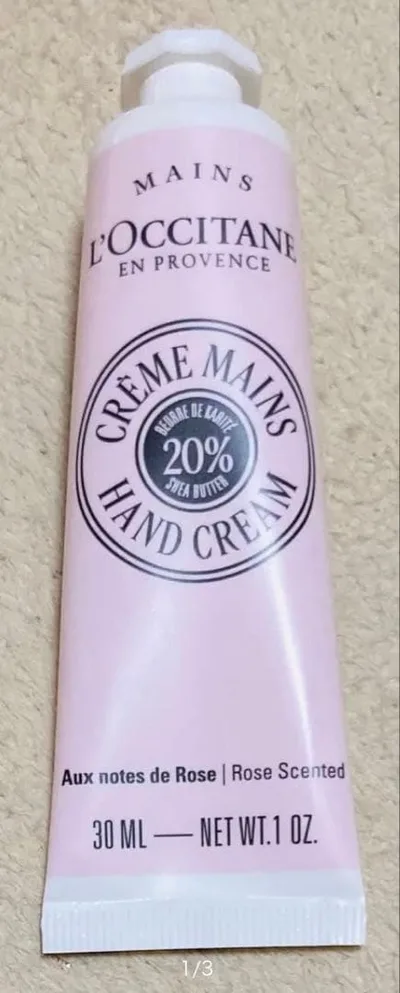 ロクシタン カリテコンフォート シアハンドクリーム ローズ 30ml ギフト