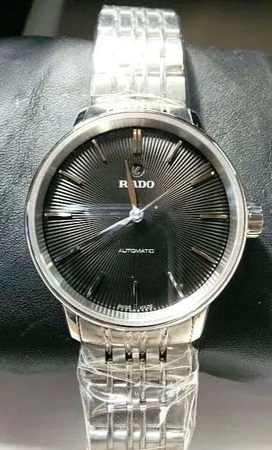RADO ラドー 自動巻き 腕時計 ブラック文字盤 未使用 箱付き