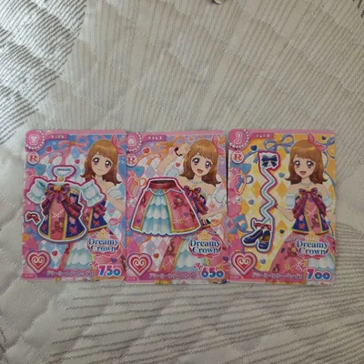 アイカツ ドリーミークラウン フルコーデ 3枚セット 大空あかり