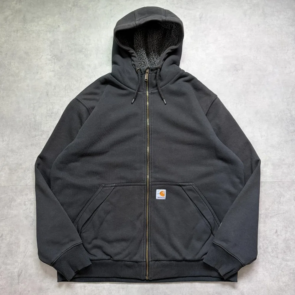 CARHARTT カーハート ジップパーカー アクティブ L 黒 23466