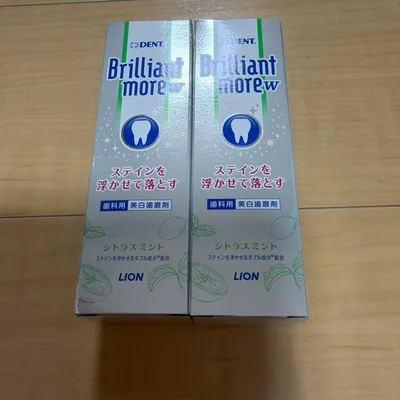 LION DENT. Brilliant more W シトラスミント 2本