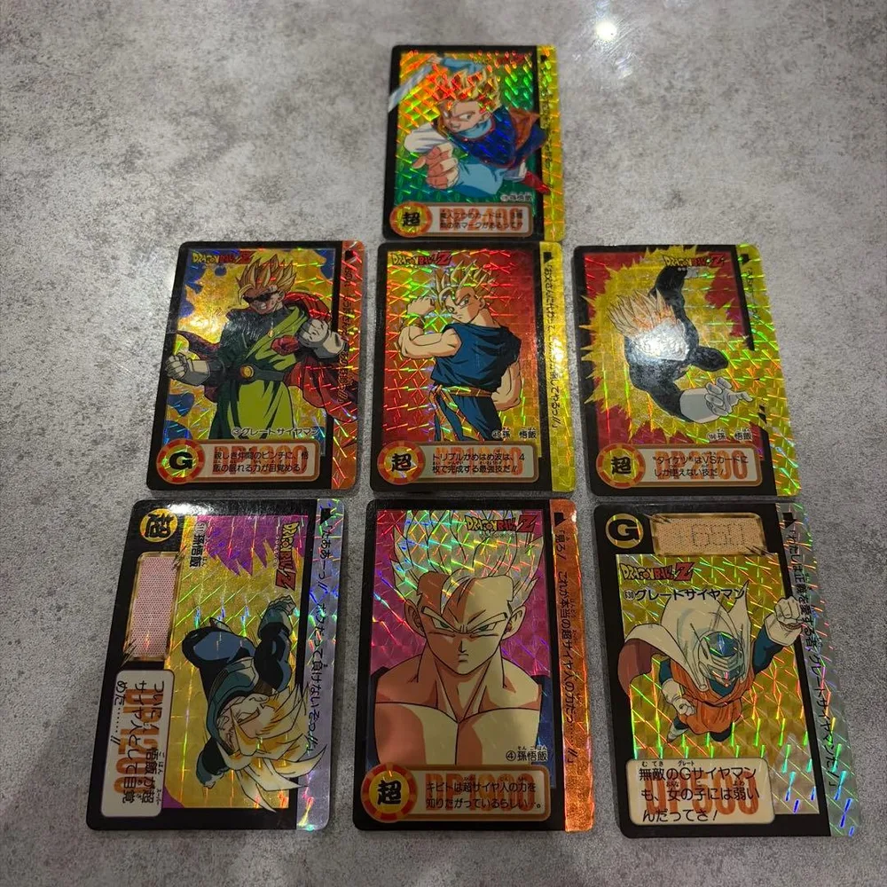 ドラゴンボールZ カードダス 7枚セット