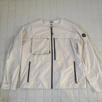 Timberland ナイロンジャケット XL ホワイト