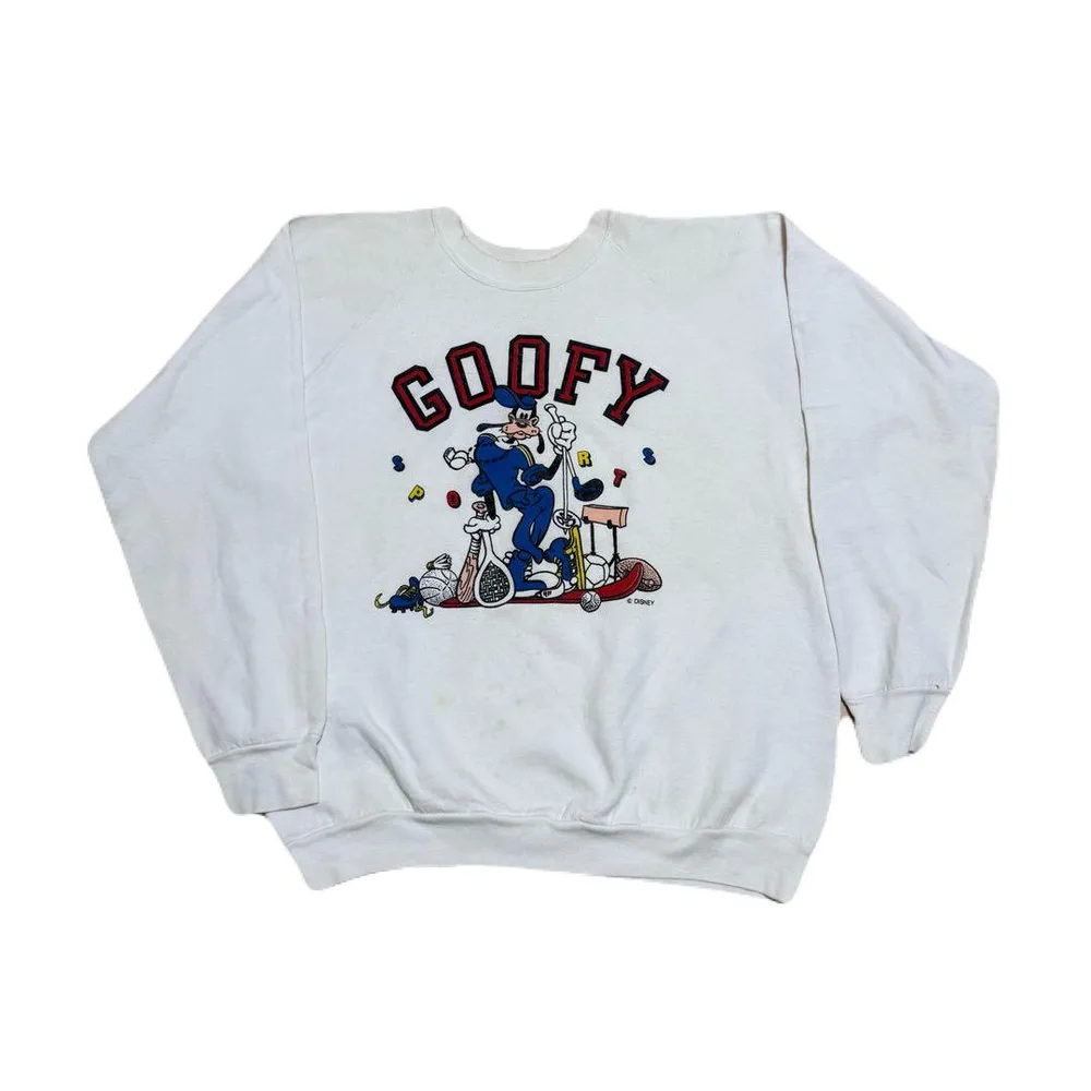 90s Disney GOOFY グーフィー スウェット vintage USA