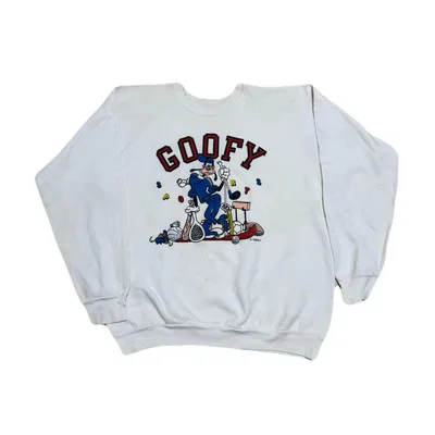 90s Disney GOOFY グーフィー スウェット vintage USA