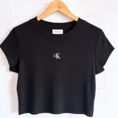 極美品 カルバンクライ CK CalvinKlein リブベビー Tシャツ M