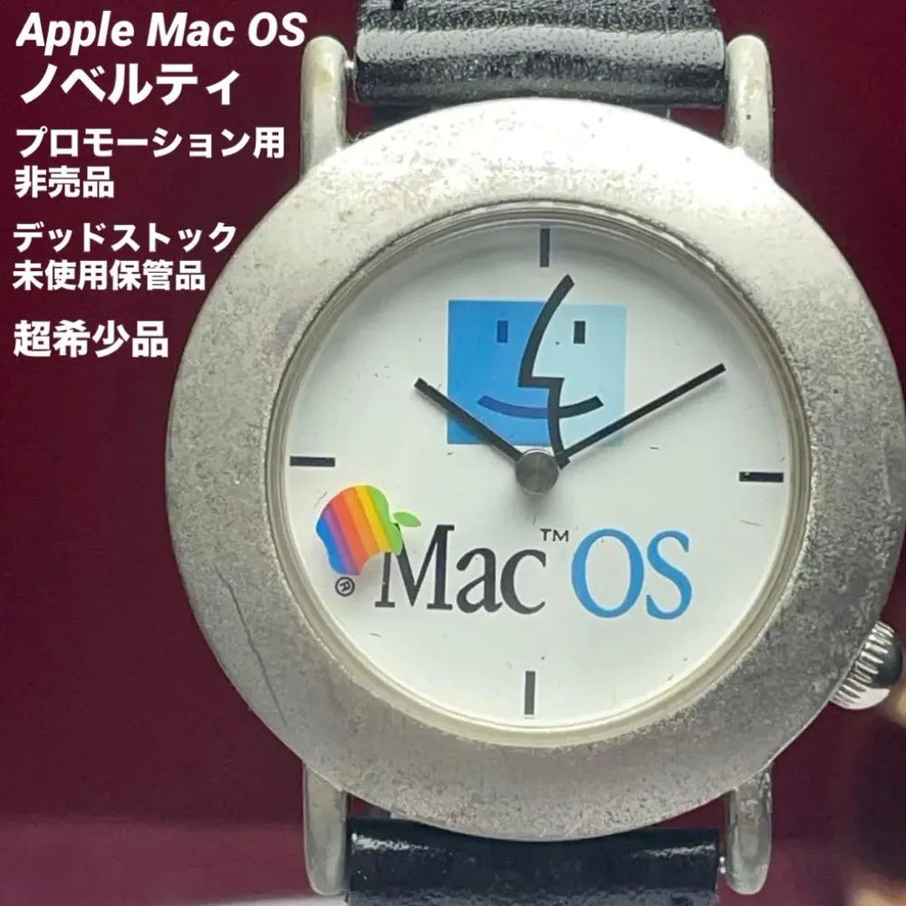 極希少/デッドストック Apple Mac OS ノベルティ 純正ベルト 90s