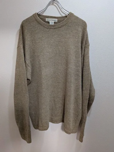 BANANA REPUBLIC リネンコットン ニット セーター 90s