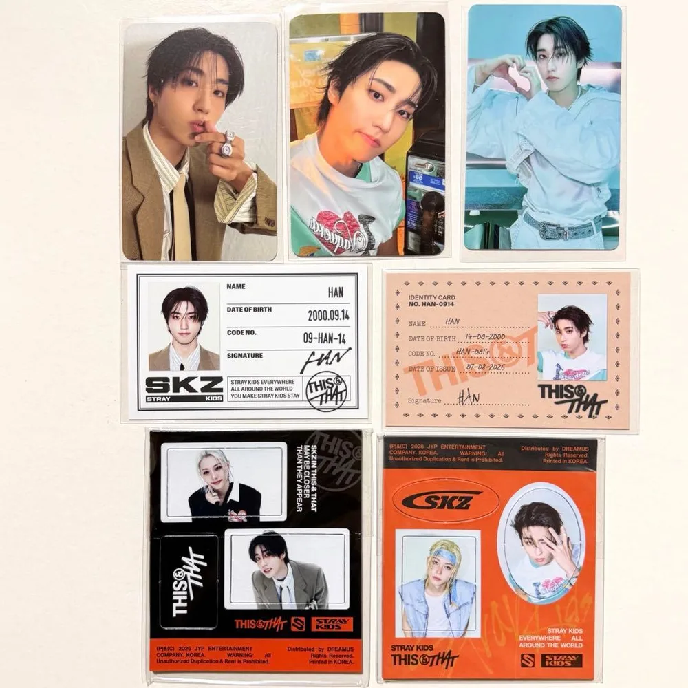 Stray Kids THIS & THAT 通常盤 ハン HMV ラキドロ Z