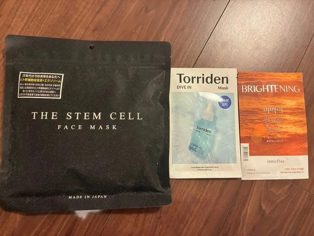 THE STEM CELL FACE MASK Torriden DIVE IN