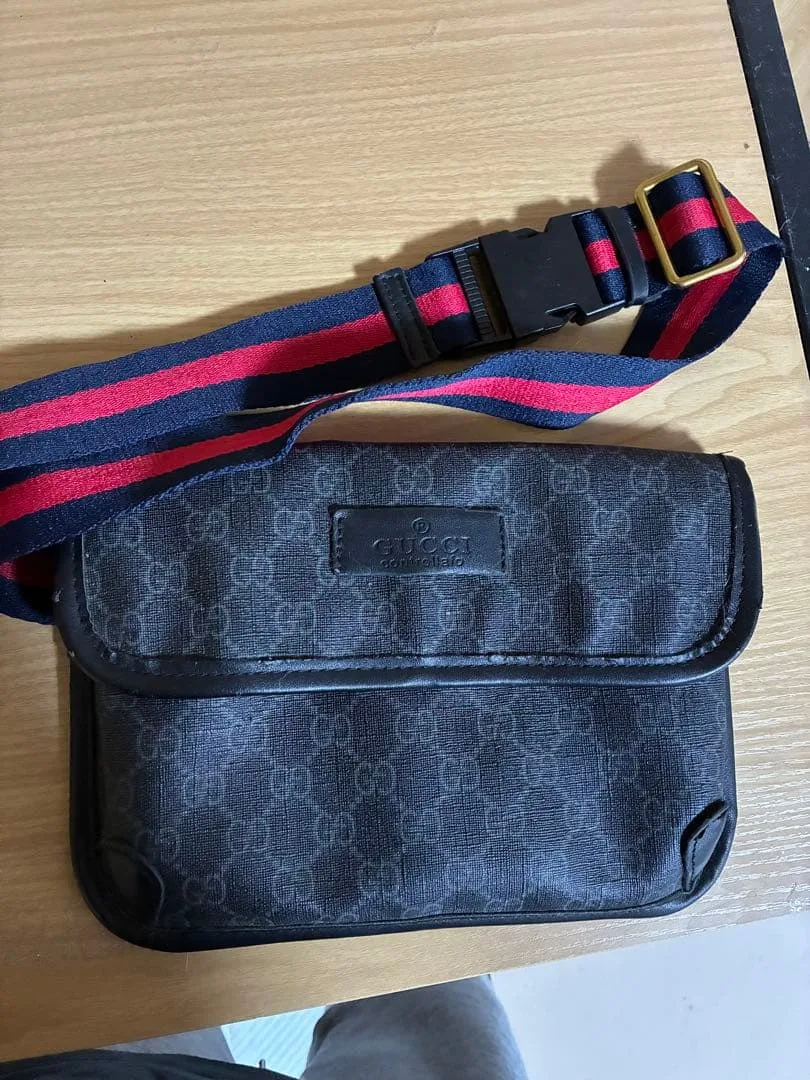 GUCCI GG柄 ボディバッグ ウエストポーチ