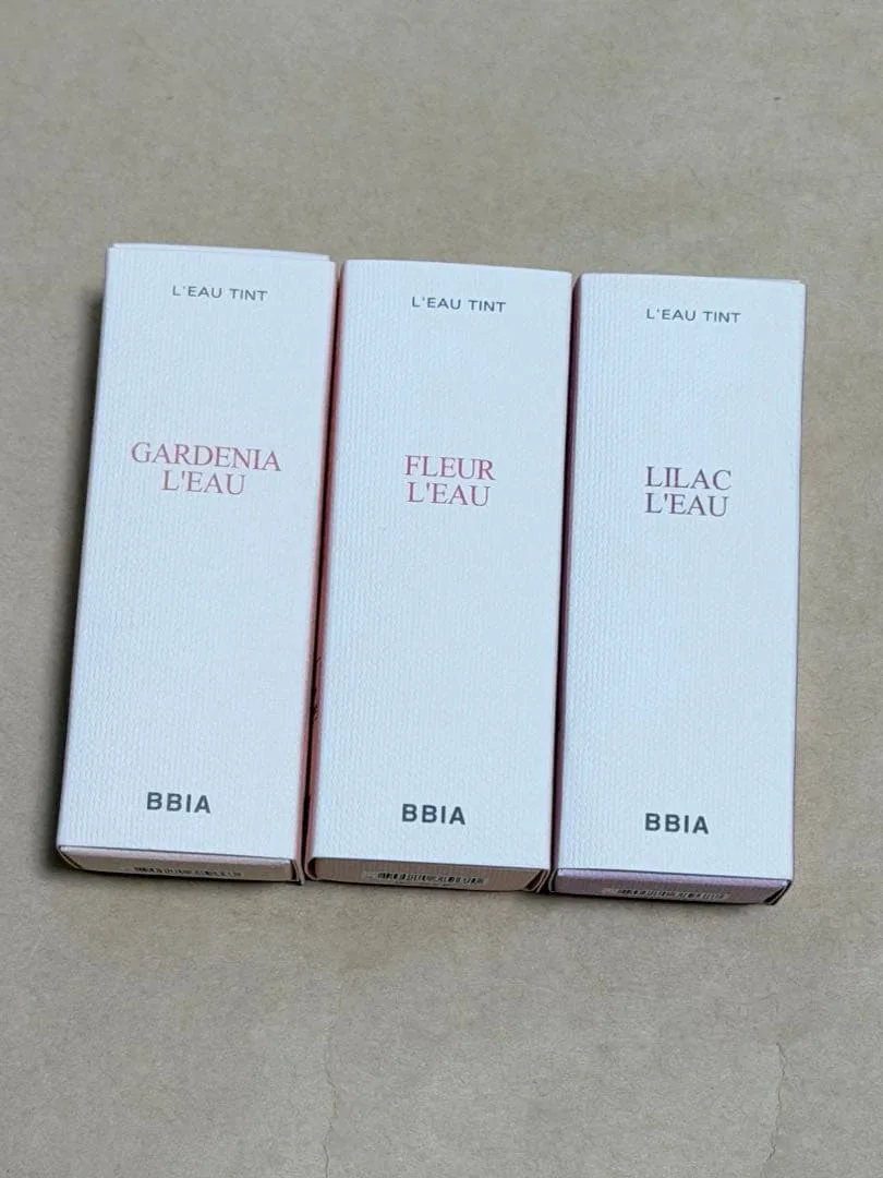BBIA ローティント L'EAU TINT 01 02 03 3本セット