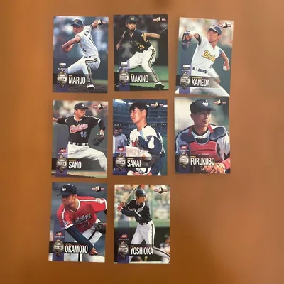 BBM 1998 プロ野球 トレーディングカード 8枚 オリックス バファローズ