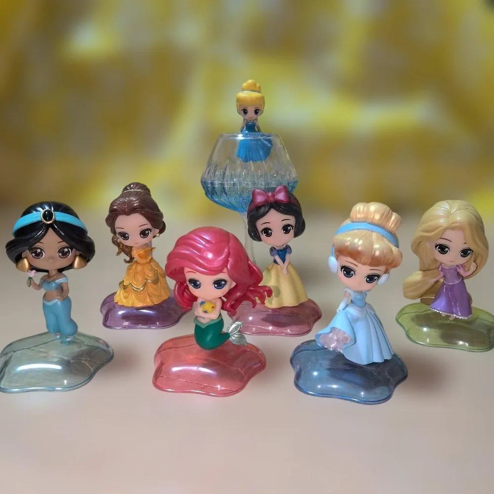 ディズニープリンセスフィギュアTwinkleStatueシリーズちょこんとグラス