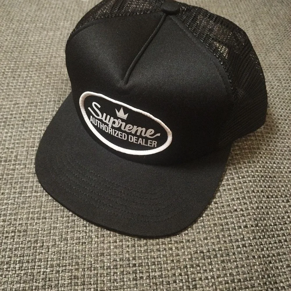 supreme シュプリーム メッシュキャップ 黒
