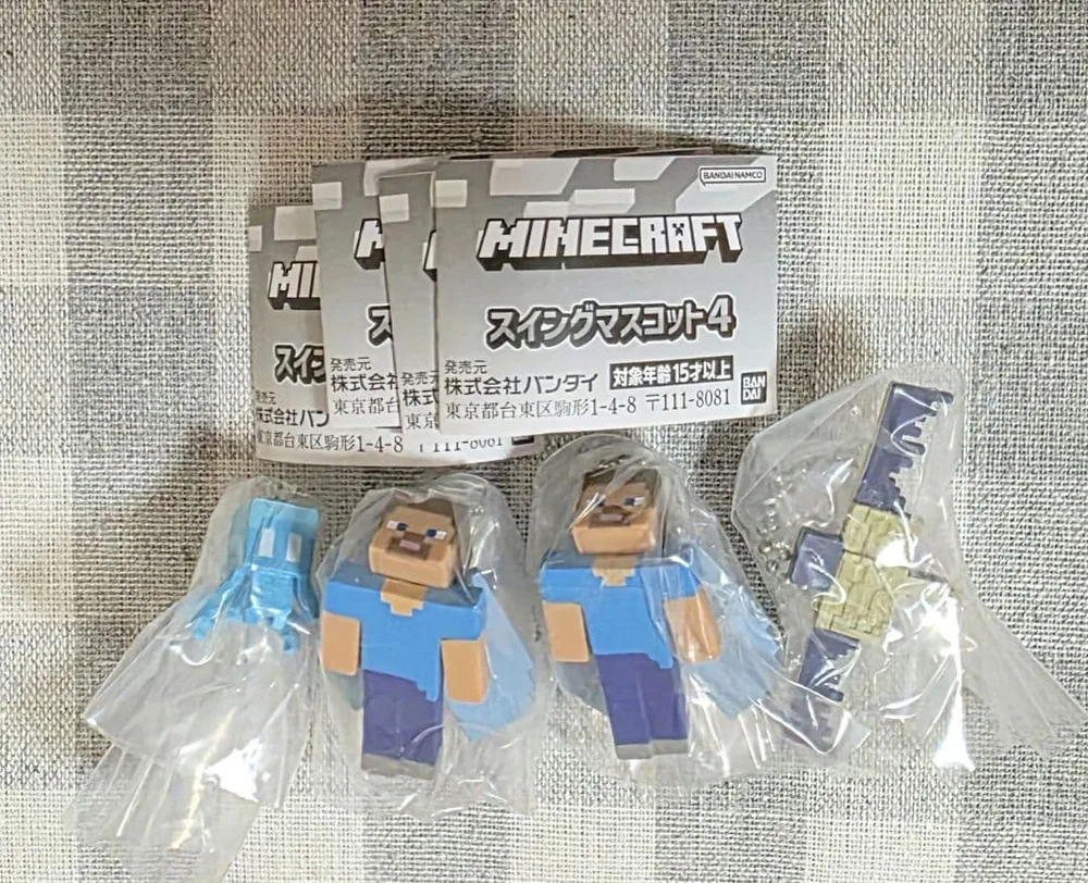 マイクラ マインクラフト スイングマスコット4