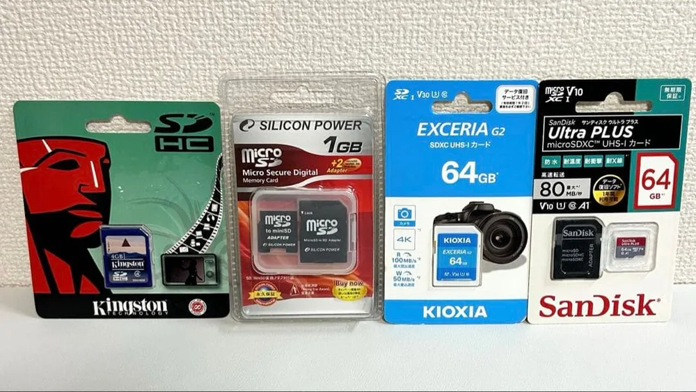 sdカード/4個セット