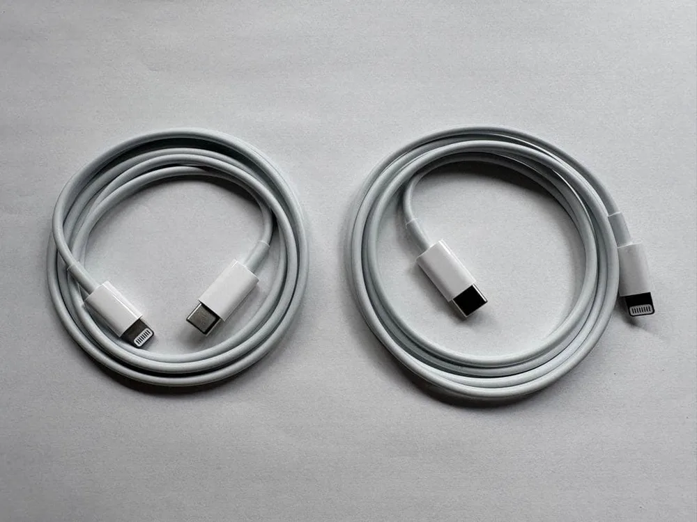 Apple純正 USB-C Lightningケーブル 2本★ほぼ未使用・美品