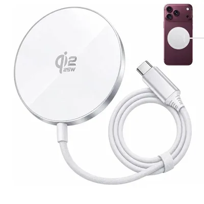 新品未使用Qi2 25W 急速ワイヤレス充電器 マグネット式