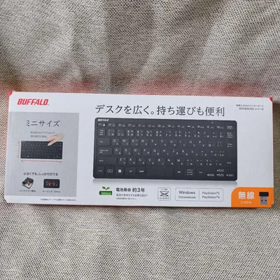BUFFALO 無線ミニキーボード BSKBW355BK