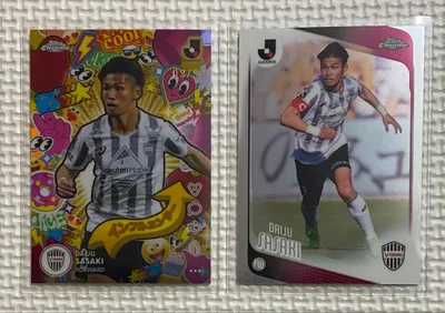 50シリ&ベースセット 佐々木大樹 topps Chrome 2026 Jリーグ