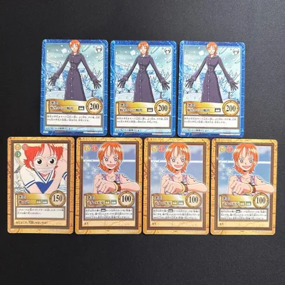 7枚セット 旧裏 ワンピース カードダス ハイパーバトル ナミ