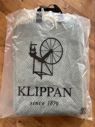 【新品未使用】ACTUS伊勢丹取扱い☆KLIPPANスローケット130×200