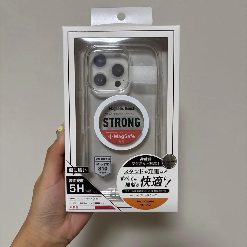 iPhone 16Pro用 MagSafe対応ケース