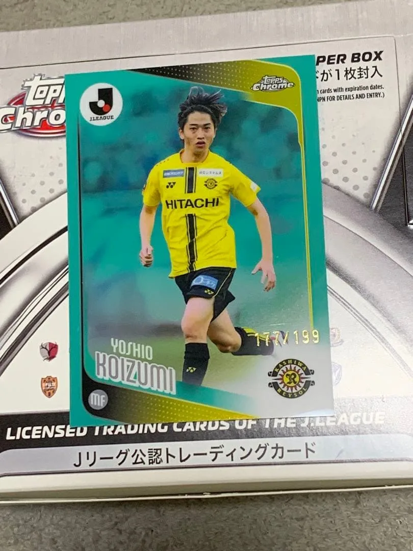 小泉佳穂 2026 Topps Chrome Jリーグ 柏レイソル