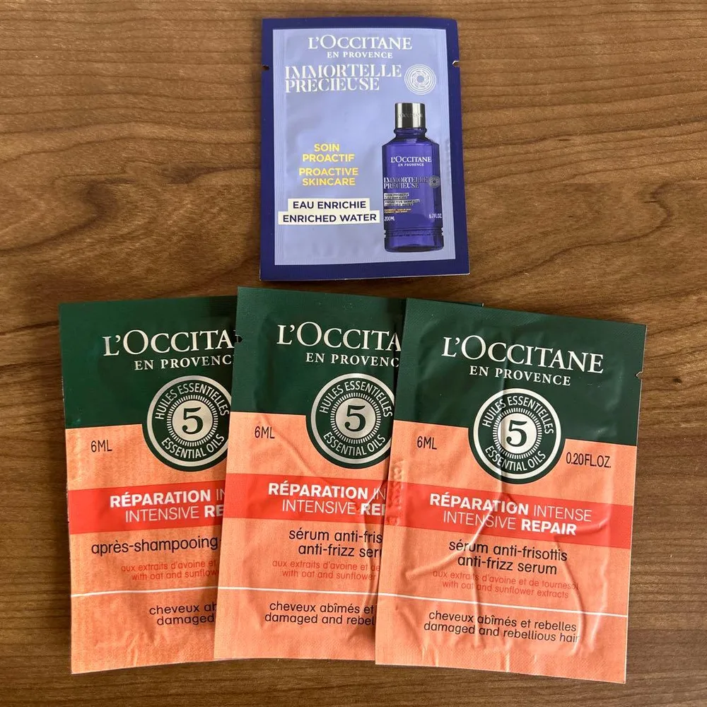 L'OCCITANE ヘアケア 化粧水 サンプルセット