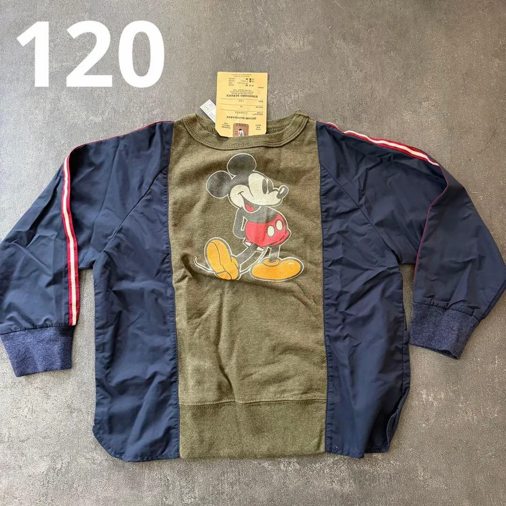 DENIM DUNGAREE ミッキー トレーナー 120cm
