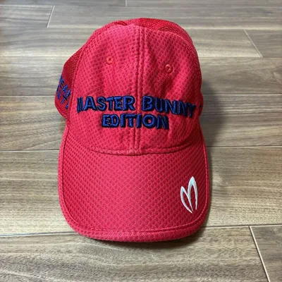 MASTER BUNNY EDITION ゴルフキャップ レッド