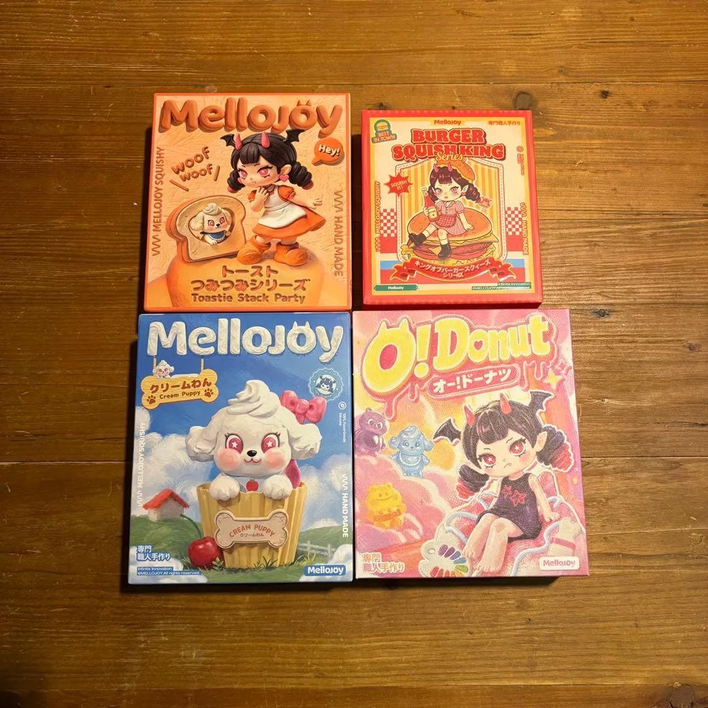 Mellojoy スクイーズ 4箱セット フィギュア