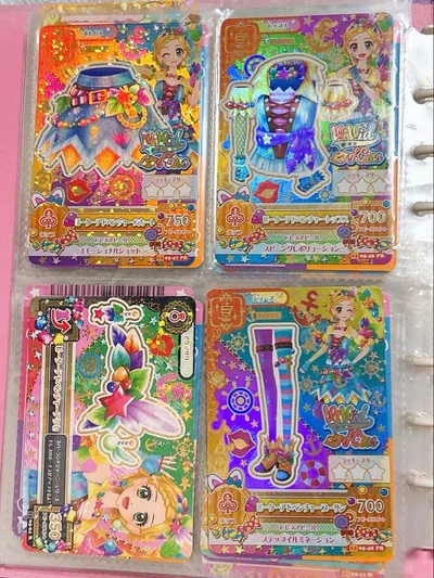 アイカツカード ピーターアドベンチャーコーデ4枚セット