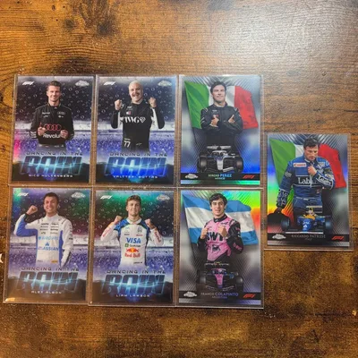 F1 2026 Topps Chrome RAIN&HOME STRAIGHT