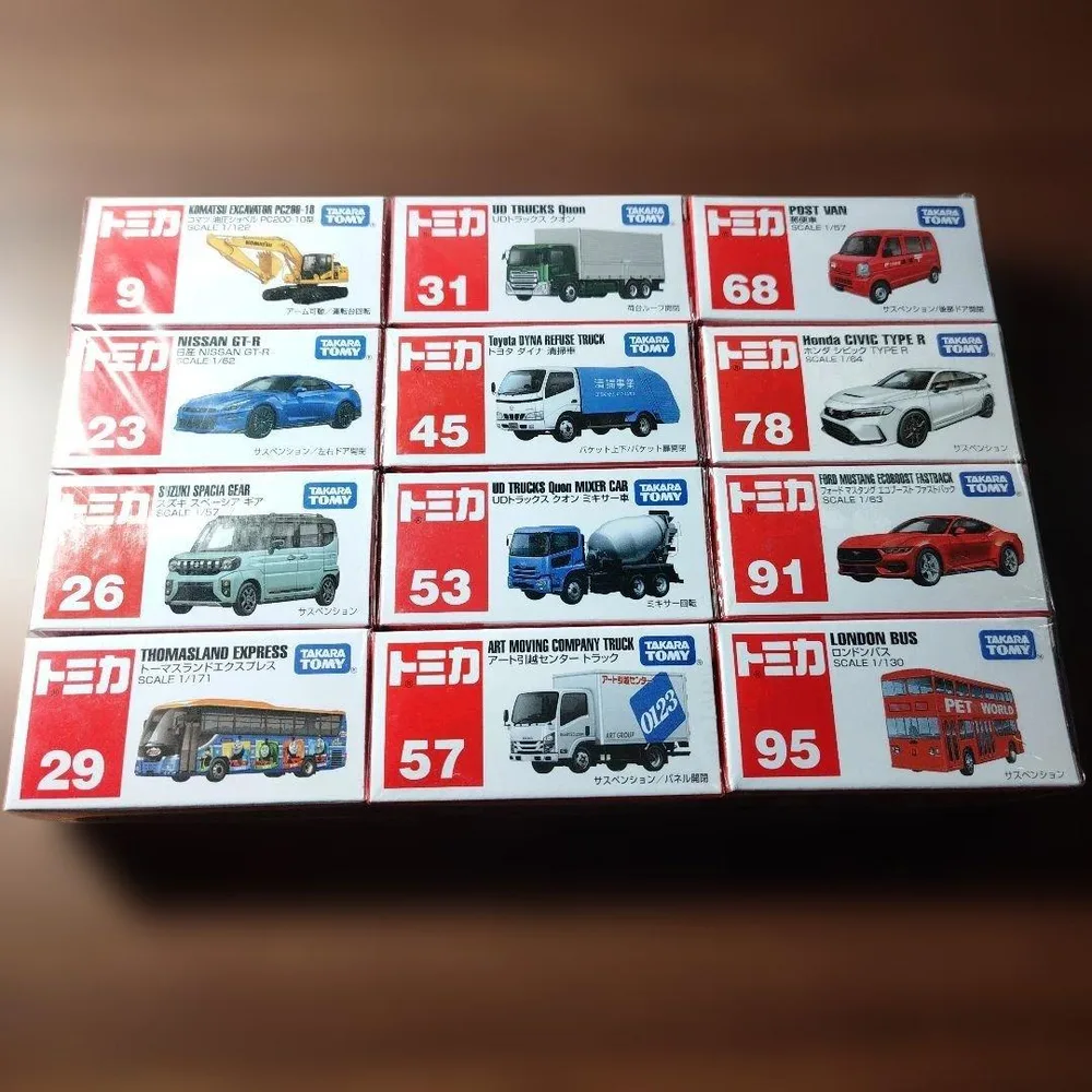 【匿名配送/新品】⑦トミカ 12台セット まとめ売り