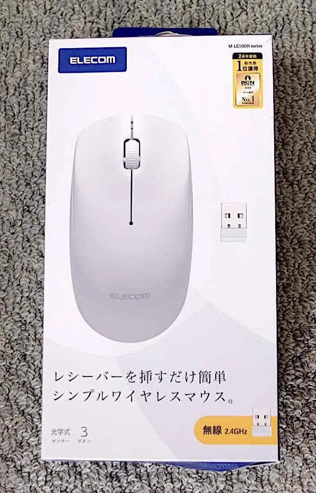 ELECOM 無線ワイヤレスマウス M-LE10DRWH