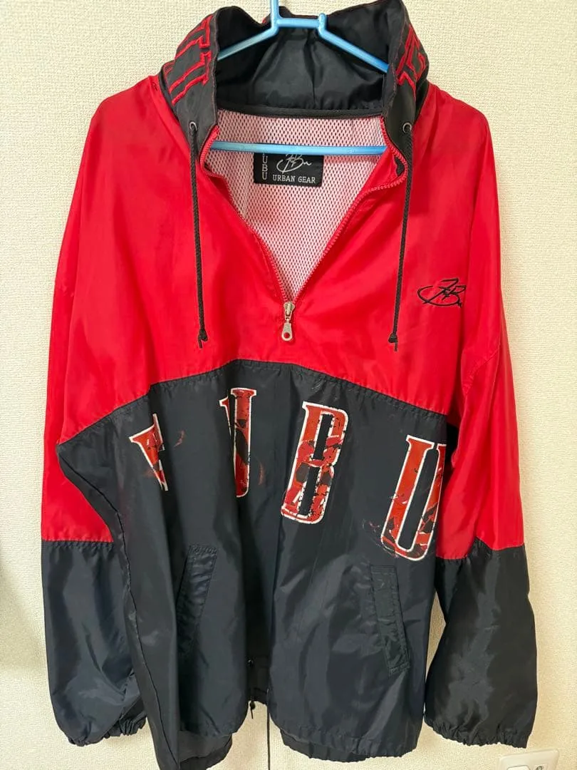 【中古古着】FUBU ナイロンジャケット ハーフジップ