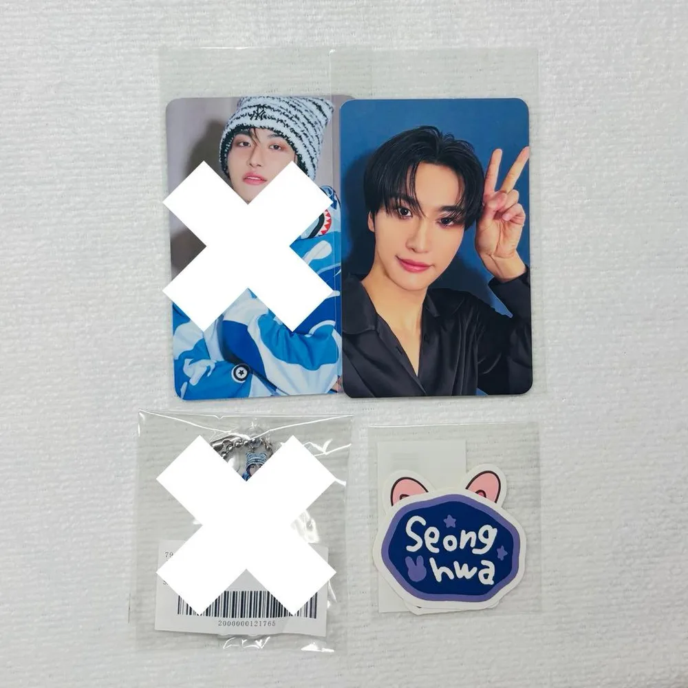 ATEEZ FCくじ ステッカー トレカ ソンファ